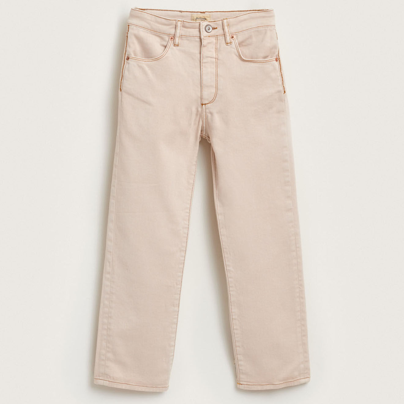 Bellerose Jean regular Pinata en Coton beige