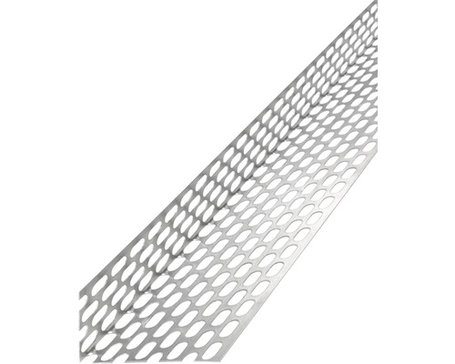 PROTEKTOR ventilatiehoek met ovale perforaties aan beide zijden, aluminium, 2500 x 30 x 30 mm, bundel = 20 stuks