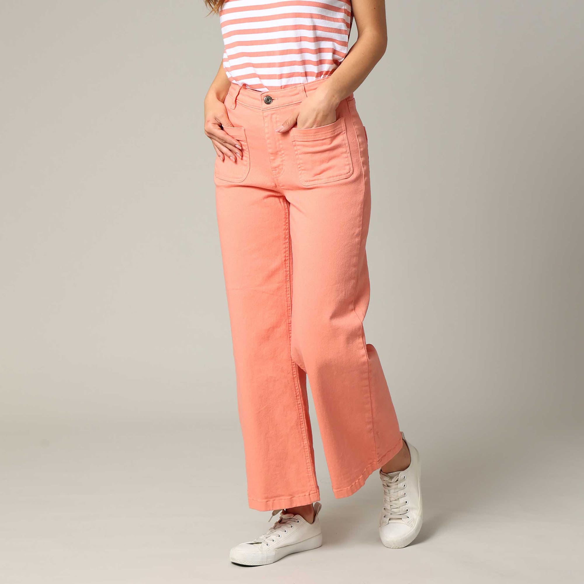 Jean Femme rose