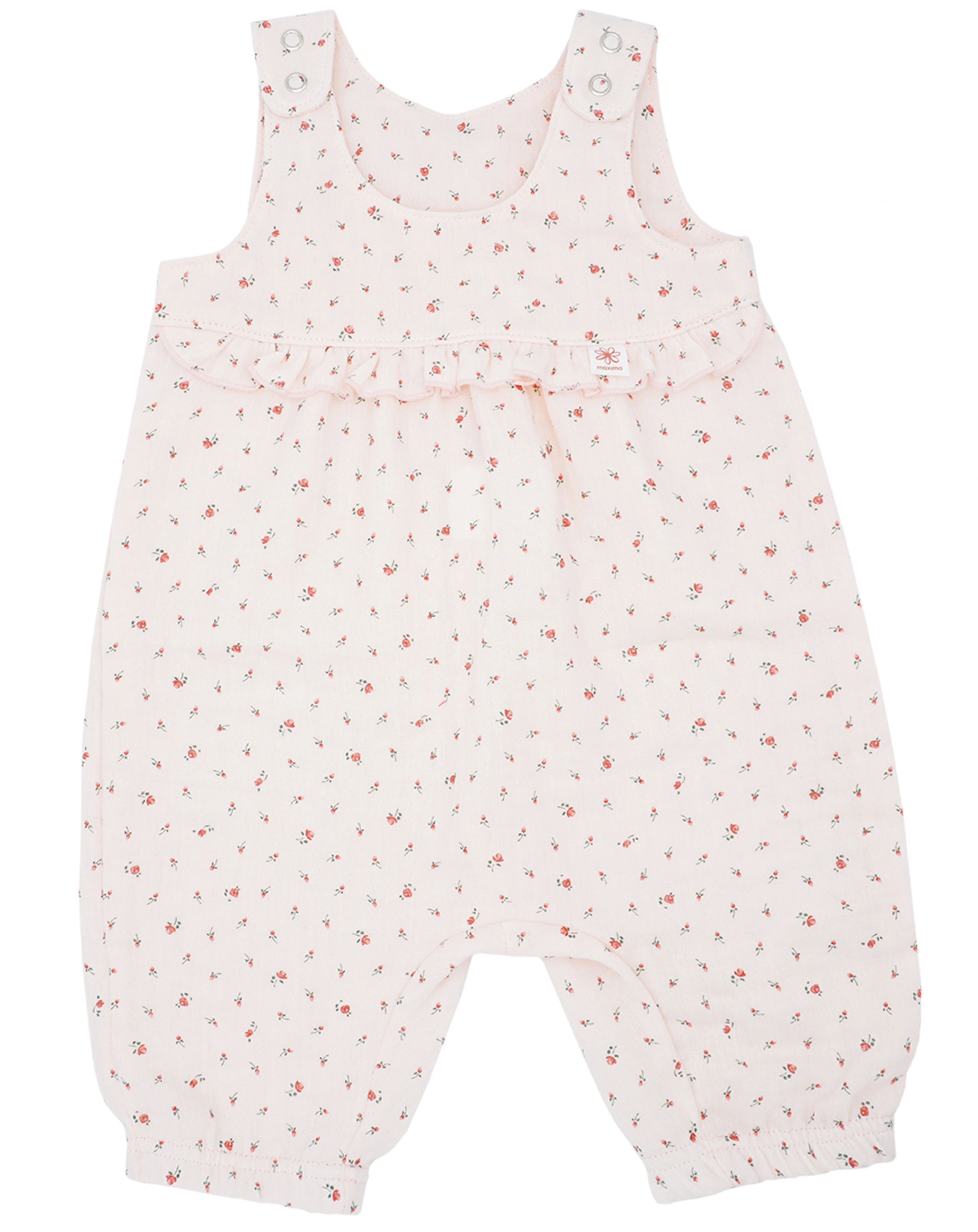 Overall MUSLIN RÜSCHE in weiß