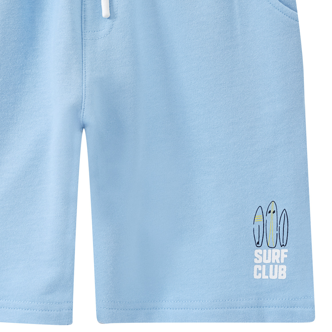 Yigga Jungen Joggingshorts mit Tunnelzug hellblau