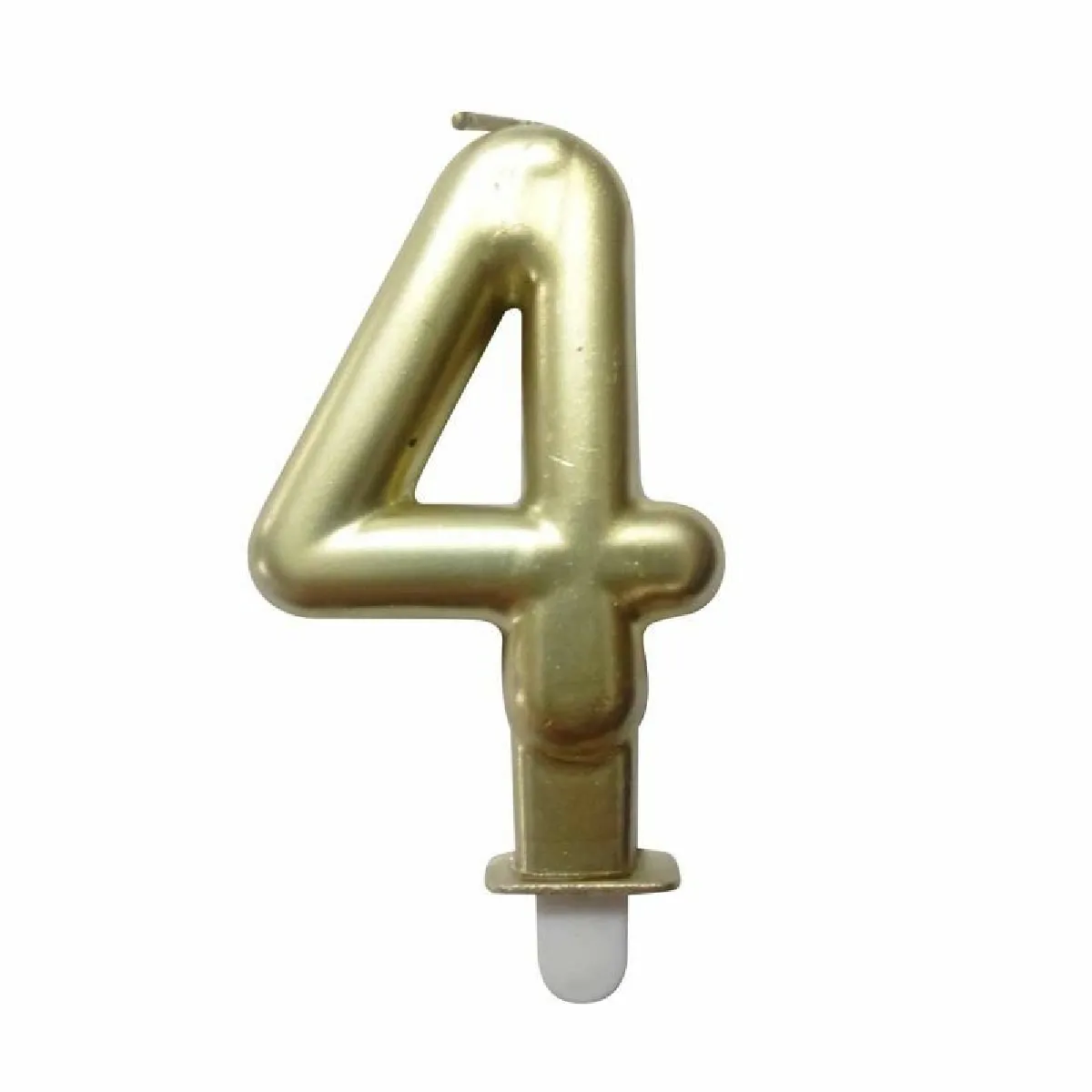 Bougie d'Anniversaire Chiffre 4 - Paris Prix