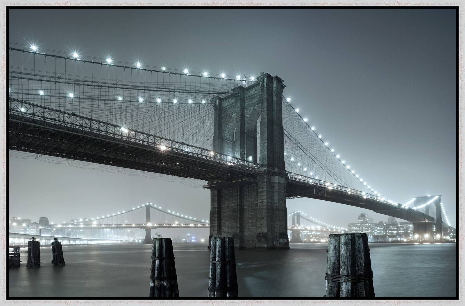 Brooklyn Bridge I by Horst & Daniel Zielske - Limited Edition. Edition of: 150. Signed.