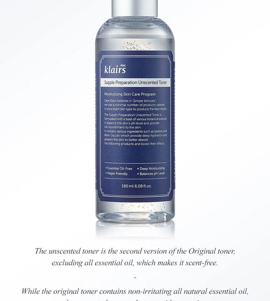 Beste Klairs - Supple Preparation ongeparfumeerde toner MINI