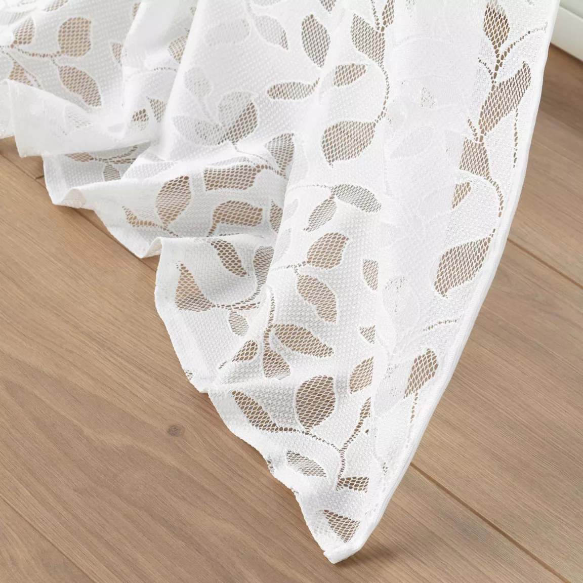 Voilage maille (140 x 240 cm) Manon Blanc