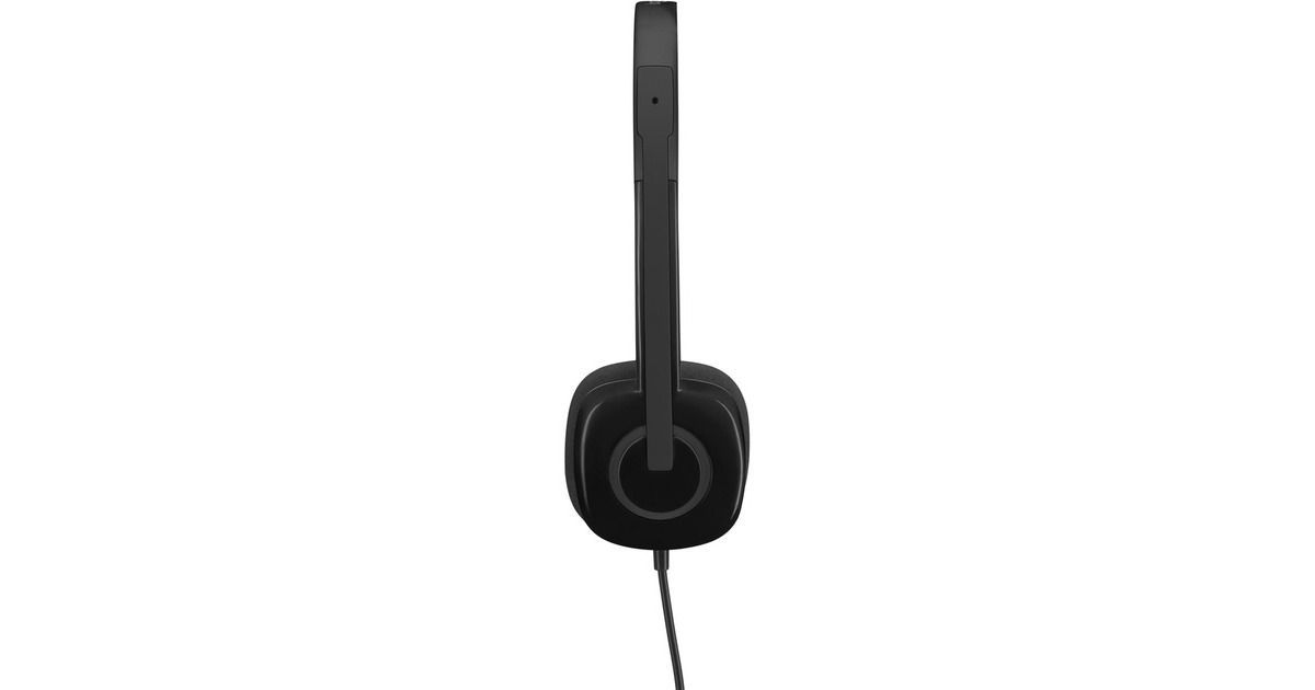 LogitechStereo Headset H151 on-ear   (Zwart)