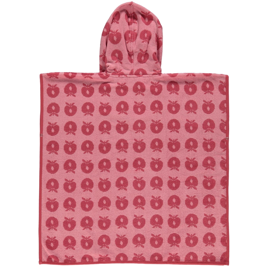 Smafolk Badeponcho Apfel pink
