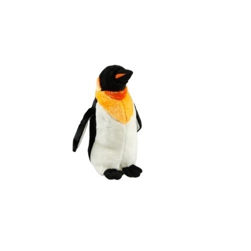 Pinguim de pelúcia amarelo multicolorido Animal Instincts Snow Mates para cães