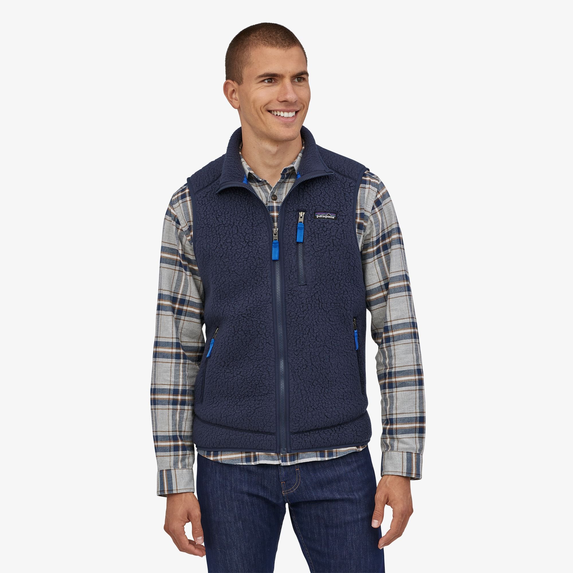 Patagonia Retro Pile Vest, M's<br>Herlig retro fleece-vest- garantert til å holde deg varm!