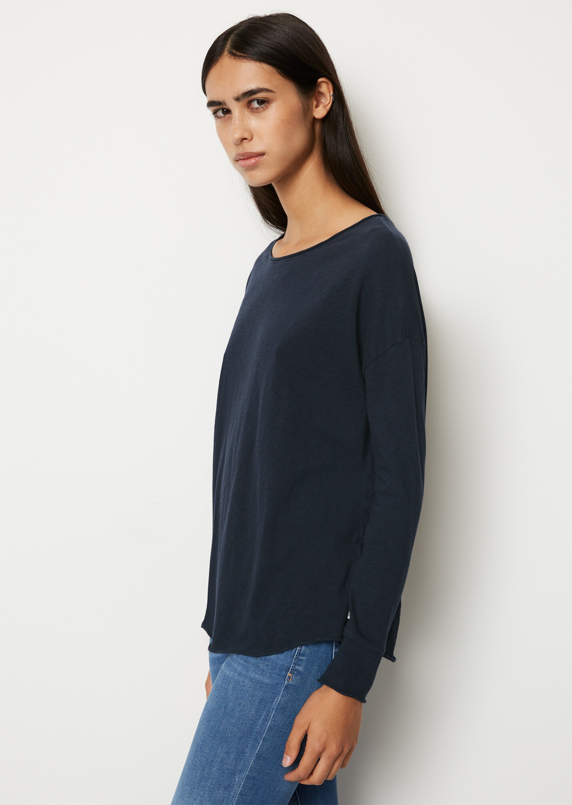 Longsleeve oversizeaus Heavy-Slubjersey