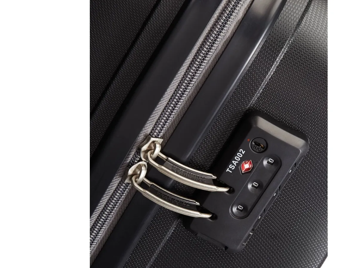 American Tourister Bon Air, Spinner, Sort, Polypropylen (PP), 4 hjul, 1 stk, 83 L