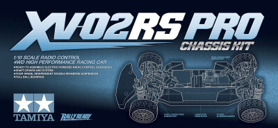 Tamiya - Xv-02Rs Pro Chassis Kit Rc Byggesæt - 1:10 - 58726