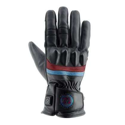 Gants chauffants Helstons BORA HEATING - Noir / Rouge