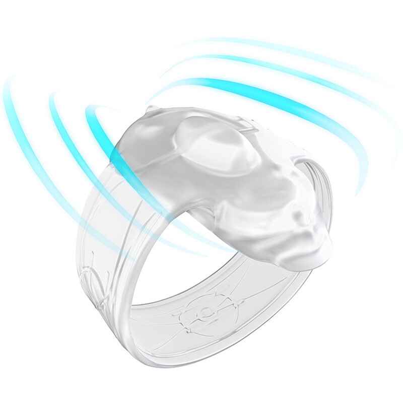 Retardateur de plaisir  - Cockring G lover - Transparent