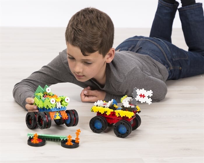 Plus-Plus Go! - Monster Trucks Sæt - 7018