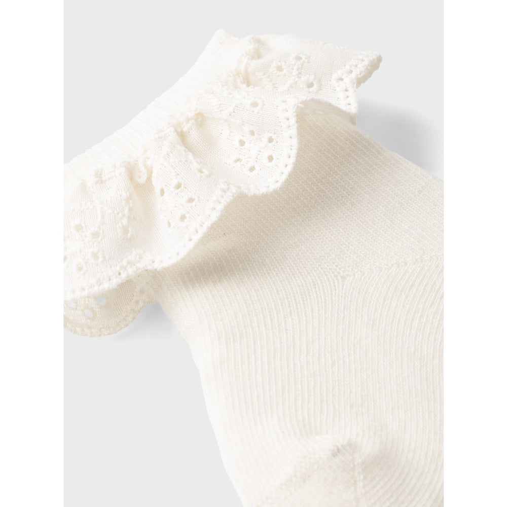 Køb Lil'Atelier Coconut Milk Dertrud Strømper