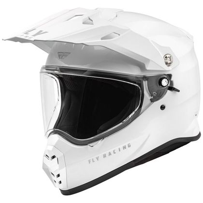 Casque Fly TREKKER SOLID - Blanc / Bleu