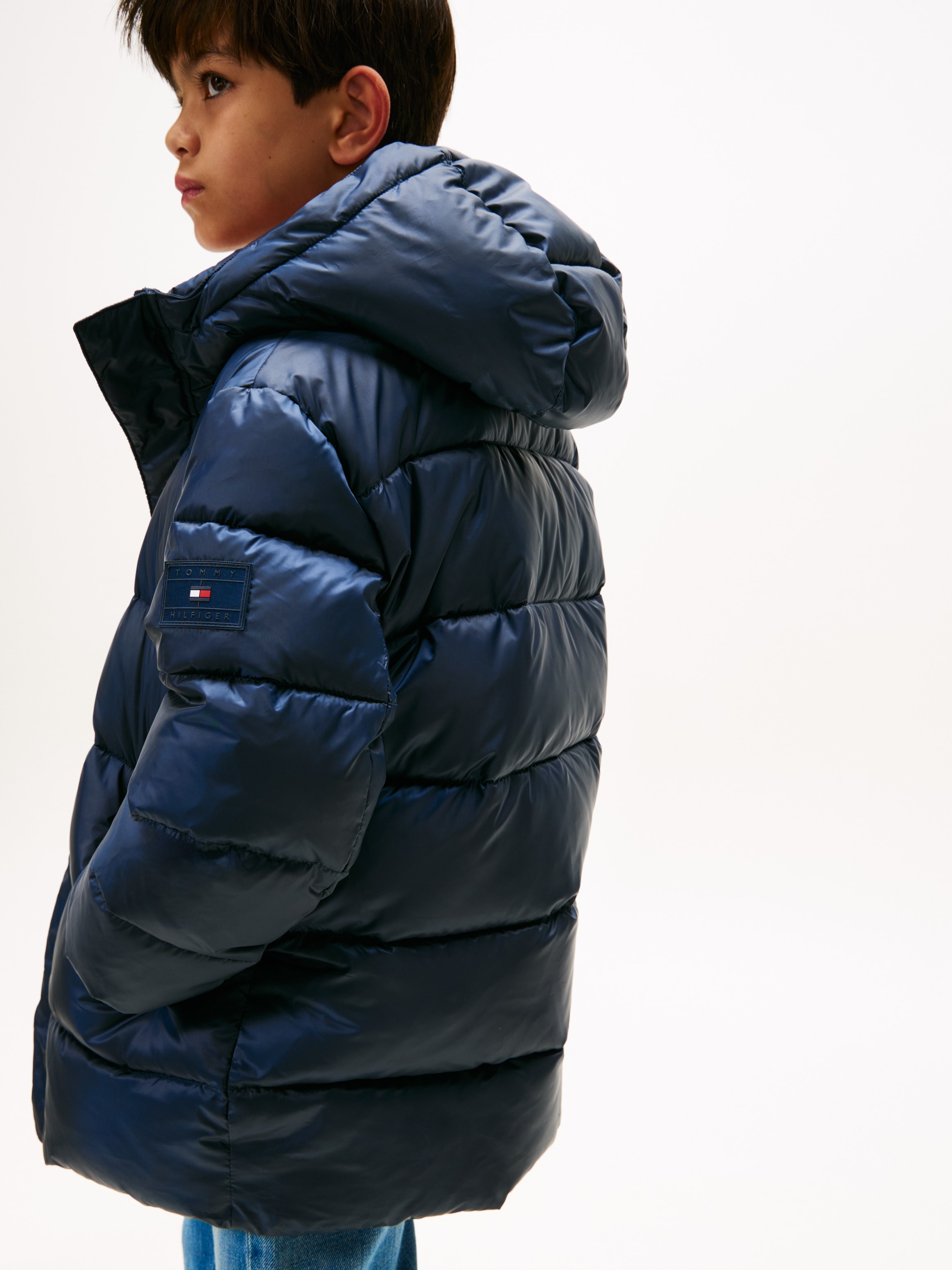 Tommy Hilfiger Steppjacke »ESSENTIAL PADDED PARKA« mit Kapuze Kinder bis 16 Jahre