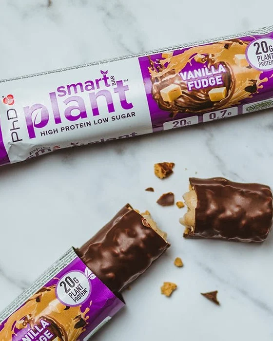 PhD Vegan Smart Bars Vanilla Fudge 12x64g