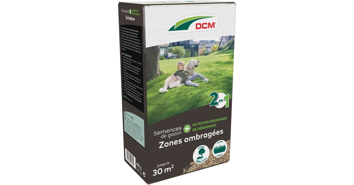 DCMGraszaad Plus Schaduw 0,6 kg zaden  (Tot 30 m²)
