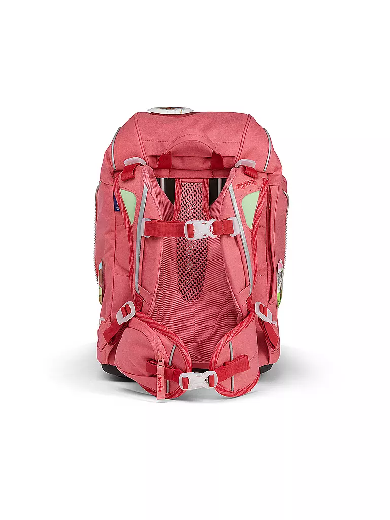 ERGOBAG Schultaschen Set 6tlg Pack Lamas in Bärjamas rosa