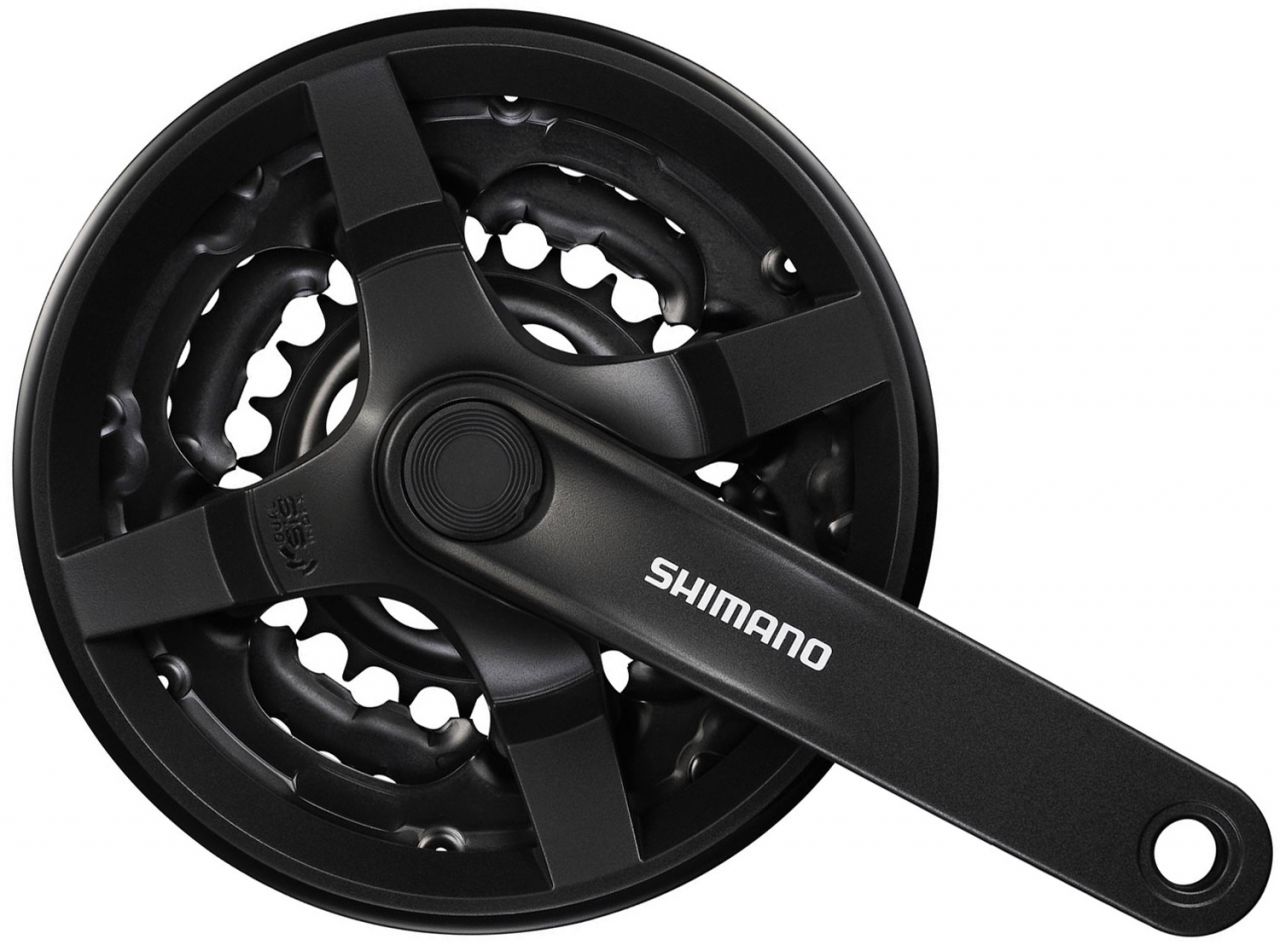 Shimano TOURNEY Junior FC-TY301 6/7/8-fach Vierkant Kurbel 42/34/24 kaufen | Bike-Discount