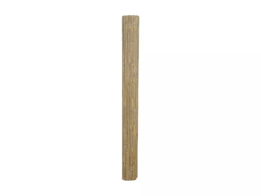 Canisse en bambou naturel - 2 x 5m [A l'unité]