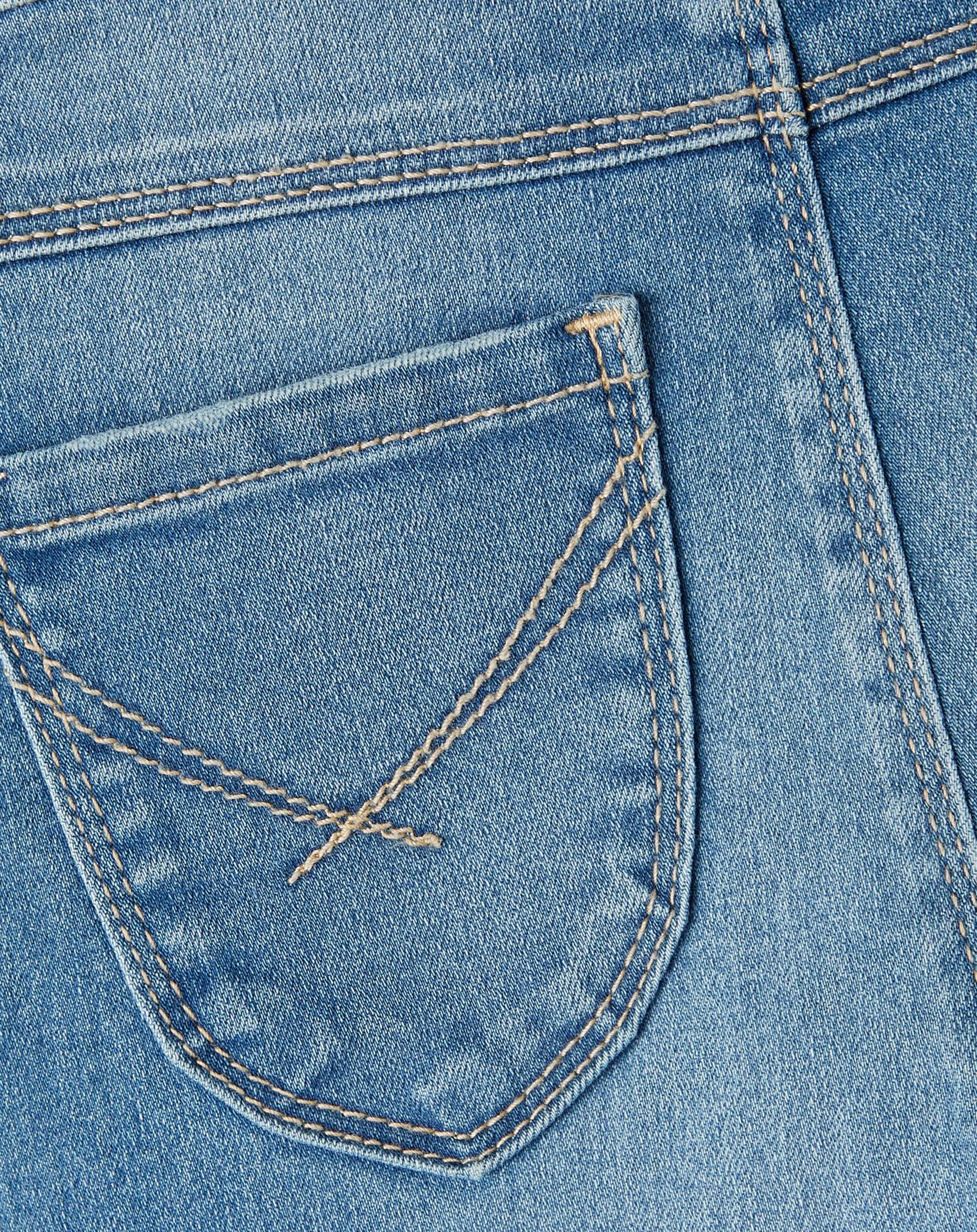 Jeanshose NKFPOLLY DNMTHRIS in medium blue