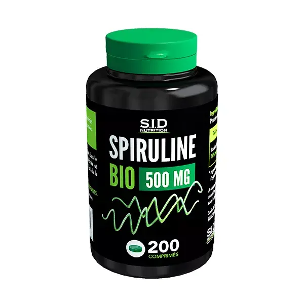 SID Nutrition Spirulina Orgânica 200 comprimidos