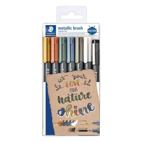 STAEDTLER® 8321 Metallic brush 6 1 Set