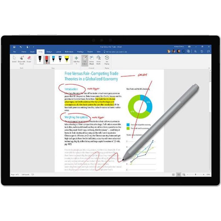 Microsoft Surface Pen stylet 20 g Platine