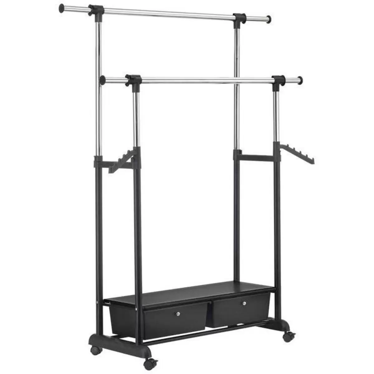 Rollgarderobe Cuba Schwarz