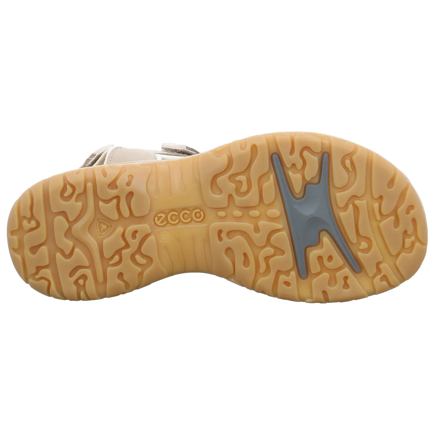 ECCO Trekking-Sandalette Taupe Leder