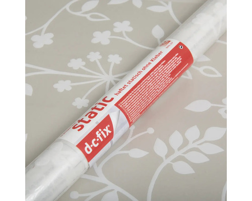 dc-fix® statische glasdecoratiefolie Tord wit 45x150 cm