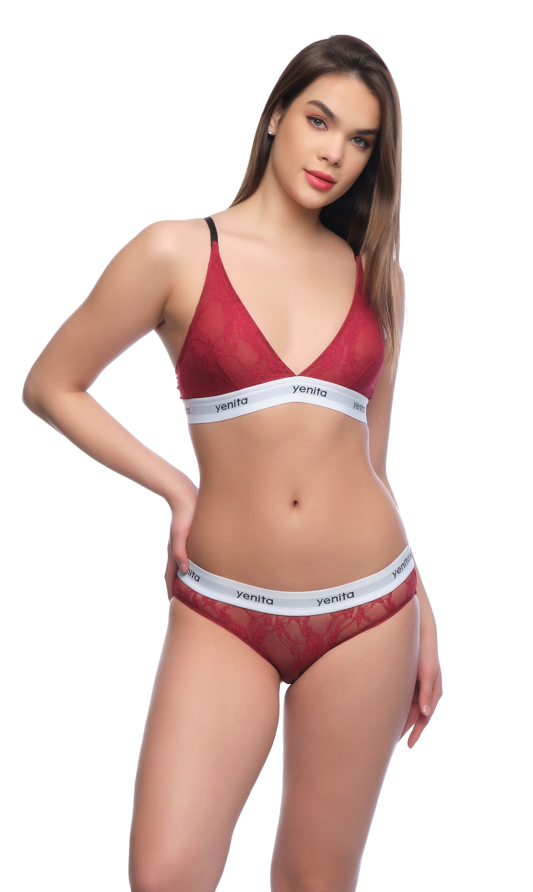 Yenita® Spitzen Unterwäsche 2-teiliges Set