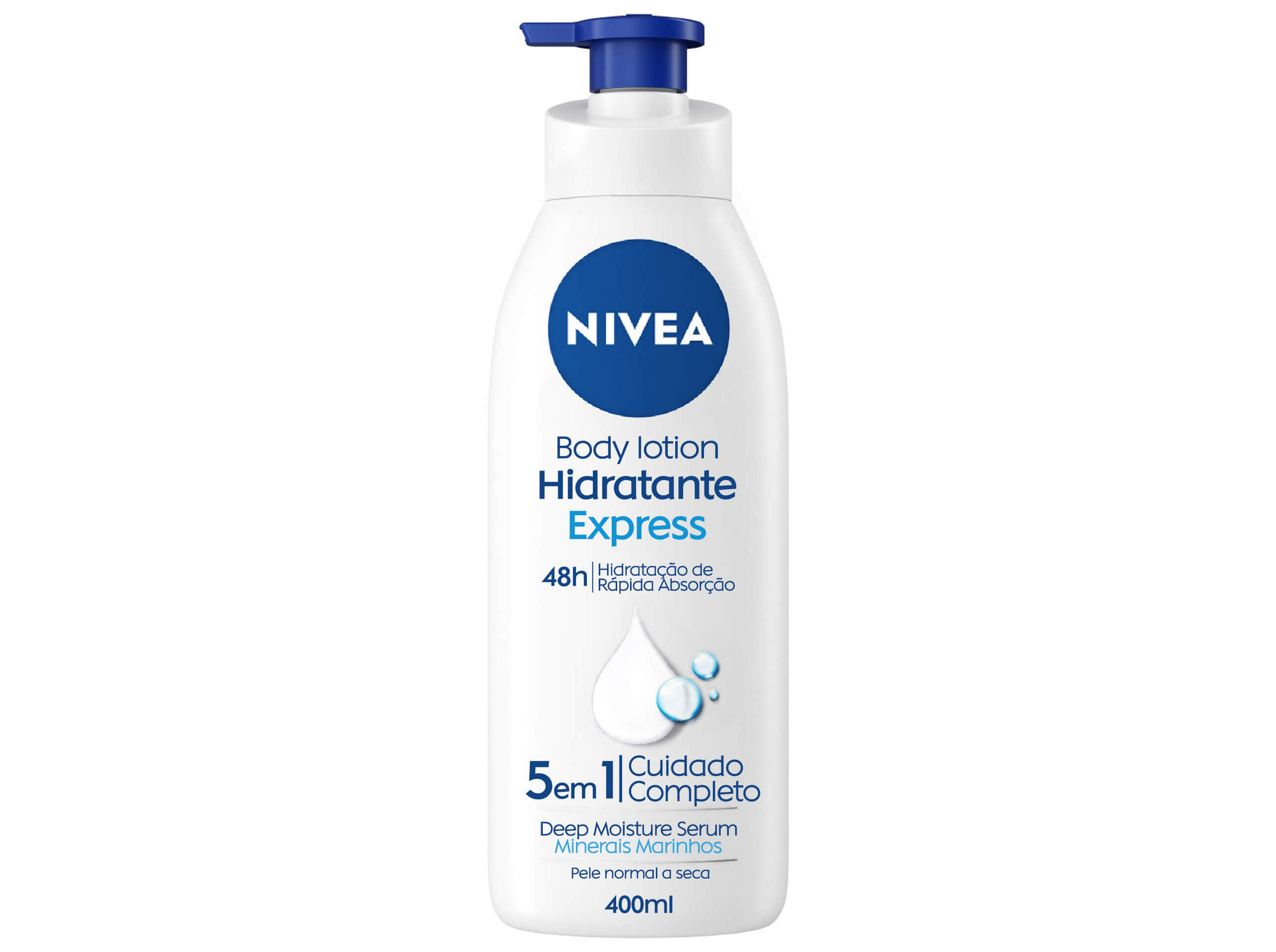 LOÇÃO CORPORAL BODY LOTION EXPRESS NIVEA 400 ML