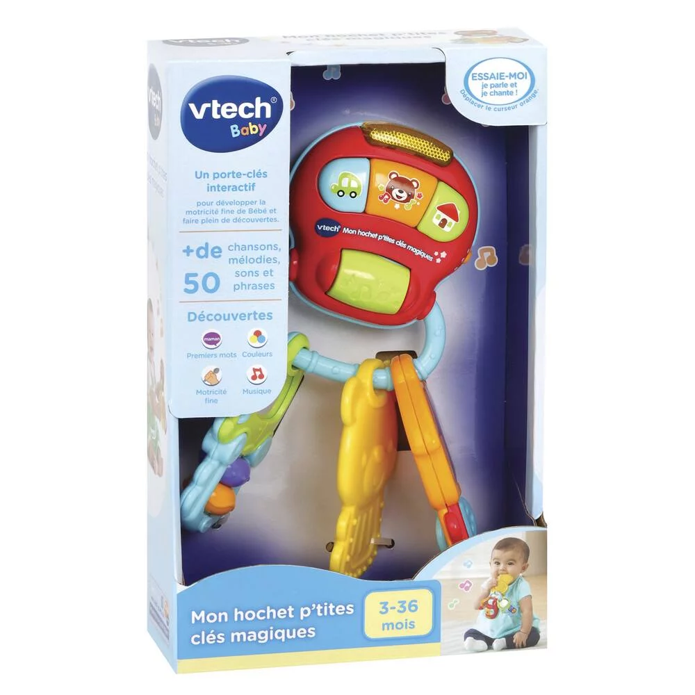 VTECH BABY - MON HOCHET P'TITES CLES MAGIQUES
