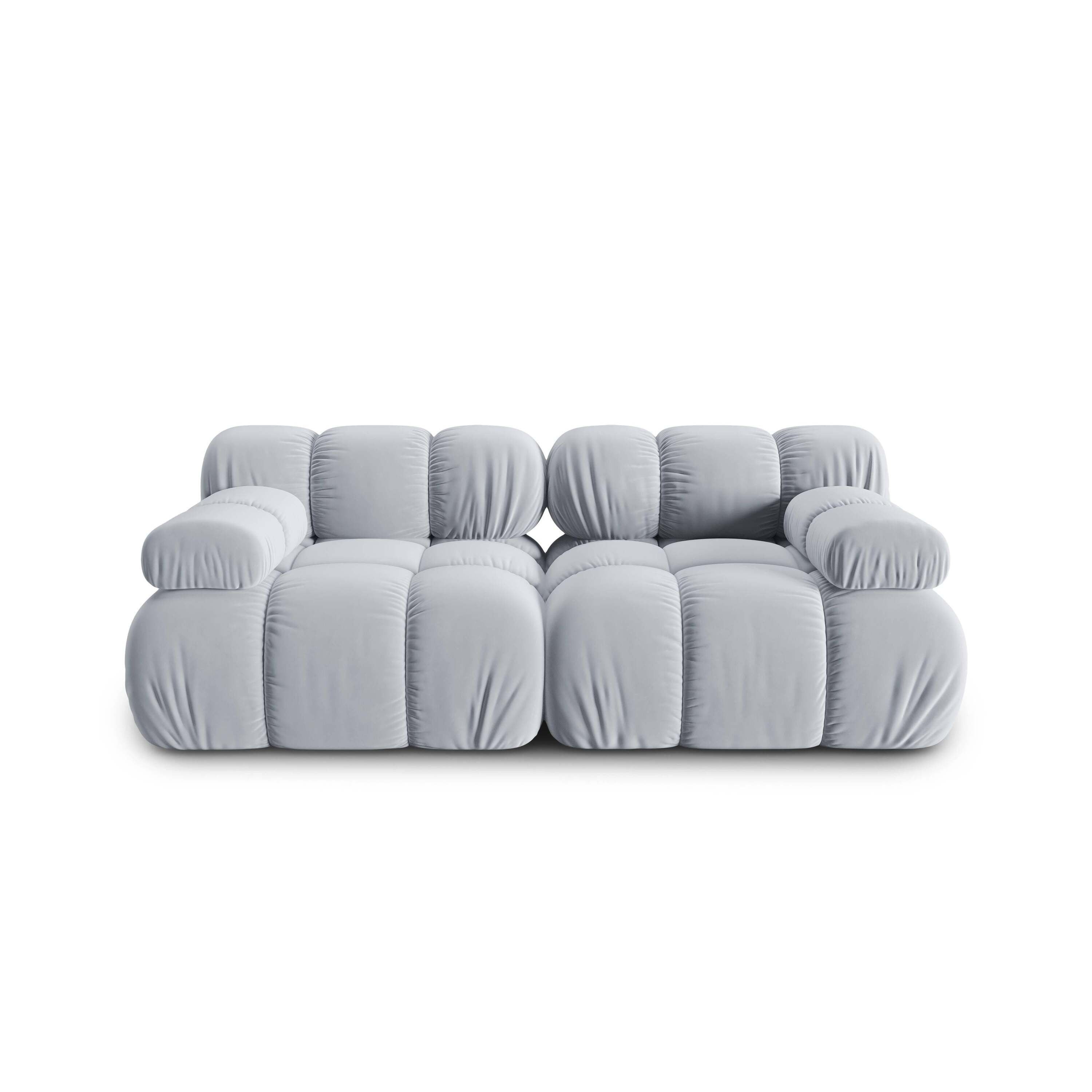 Milo Casa Tropea Modulaire 2-zitsbank - Lichtblauw