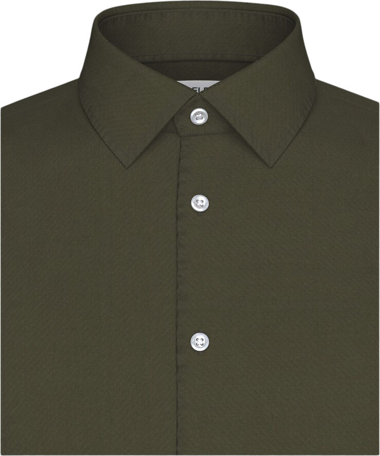 Selected Homme SLHSLIM-PERFORMANCE SHIRT LS NOOS Forest night