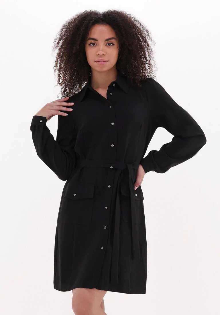 SILVIAN HEACH zwarte silvian heach mini jurk dress karasu