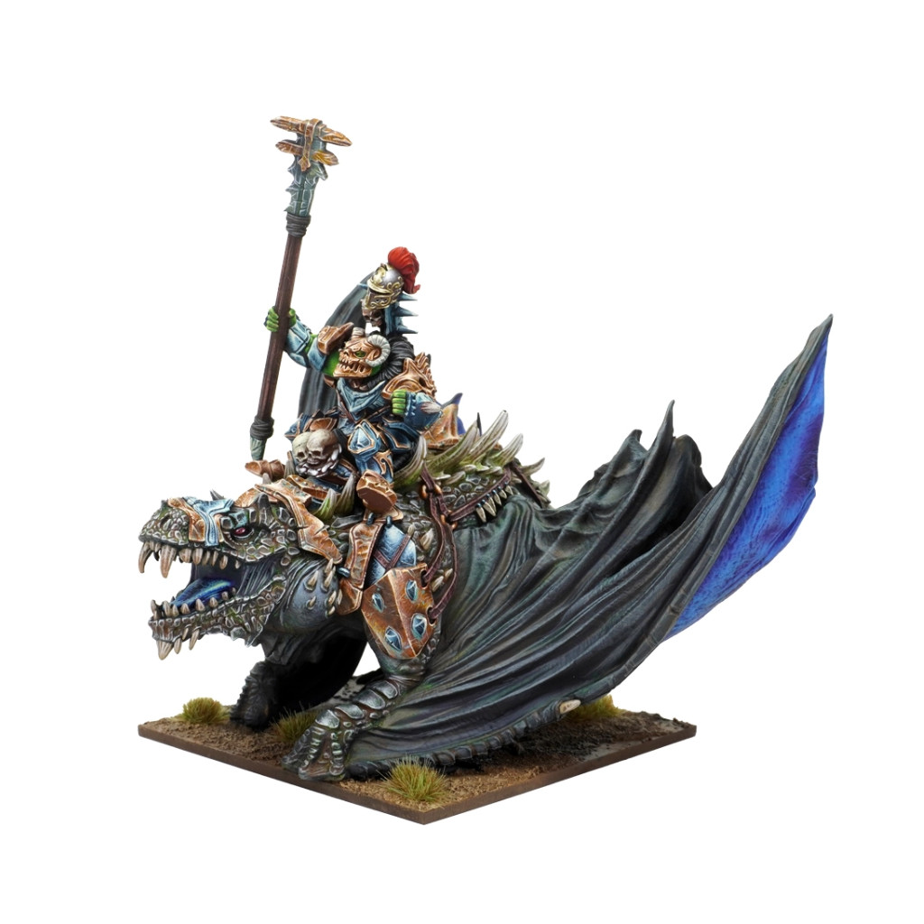 Kings of War - Riftforged Orc - Stormbringer on Winged Slasher
