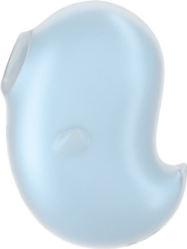 Satisfyer - Cutie Ghost - Vibrerende Luchtdruk Vibrator - 2 in 1 - Lichtblauw
