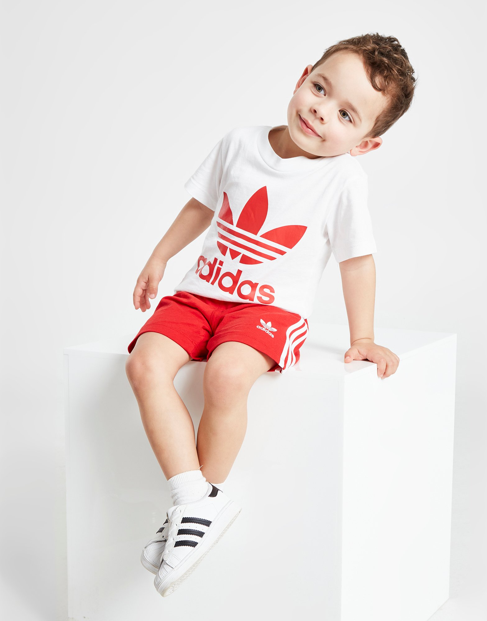 adidas Originals Ensemble T-shirt/Short Trefoil Bébé