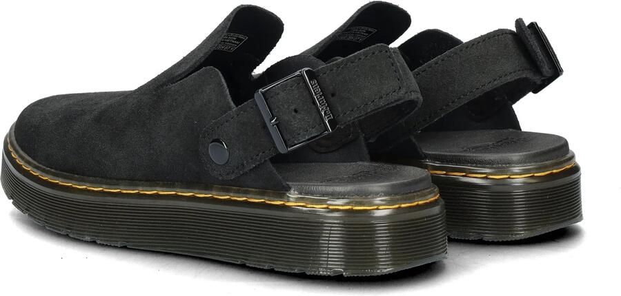 Dr martens Carlson black | muiltjes van suède Zwart Suede Muiltjes Dames