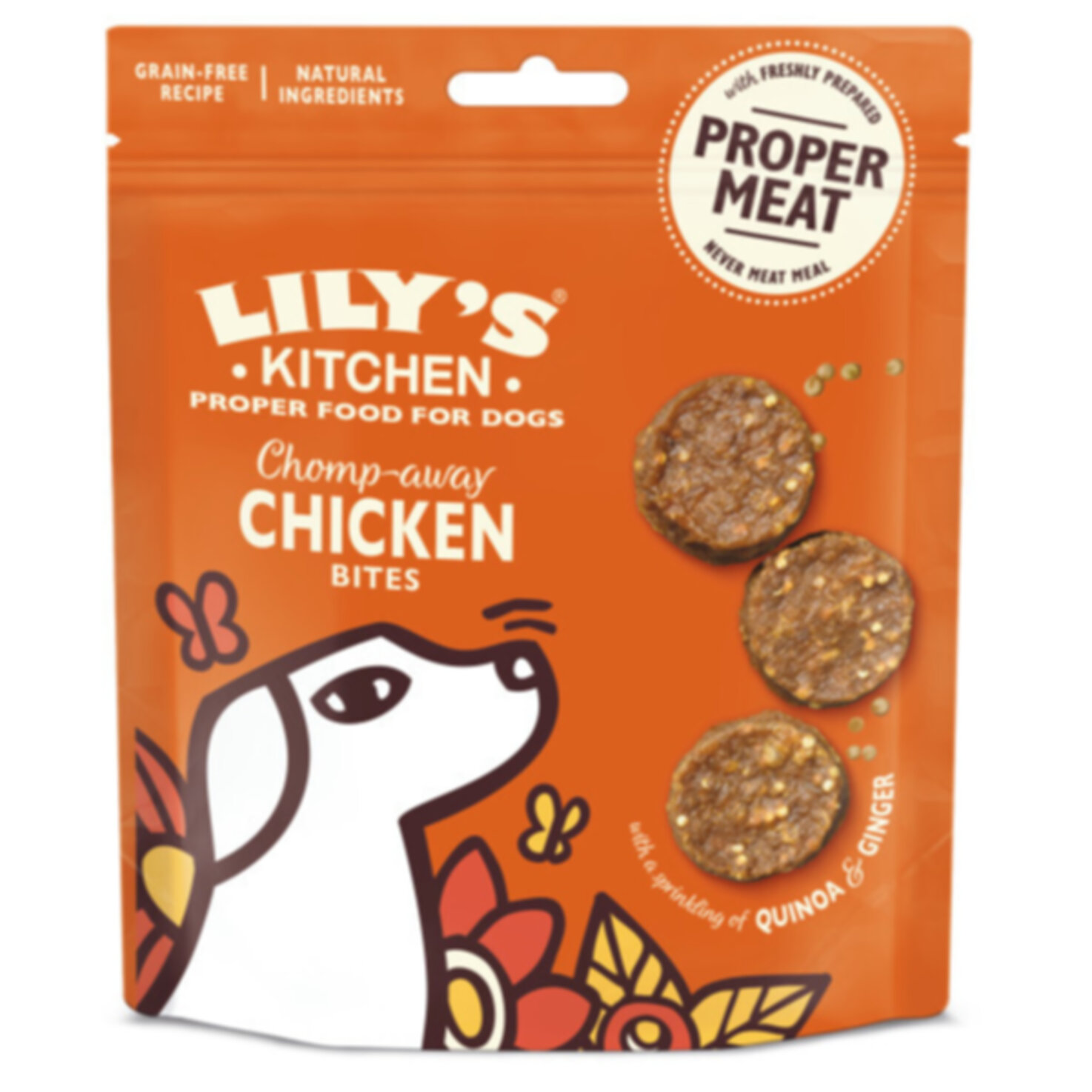 Lily's Kitchen Hundesnack Chomp-Away Bites Huhn