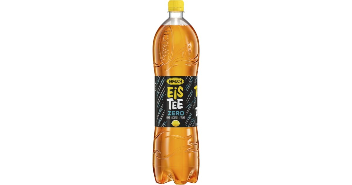 Rauch Eistee Zero Zitrone Tray 6x 1,5 Liter (Einweg)