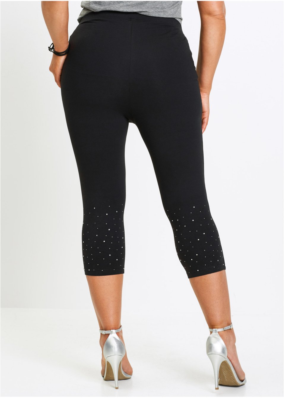 Legging corsaire avec pierres brillantes