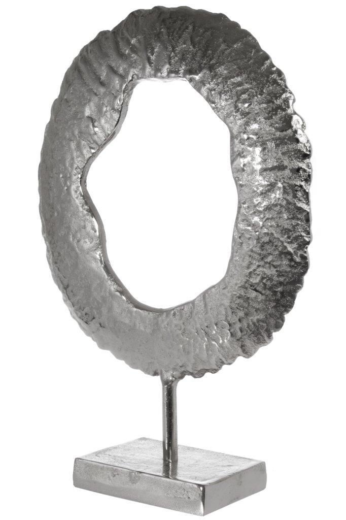 Skulptur Samuil - silber - 44 cm