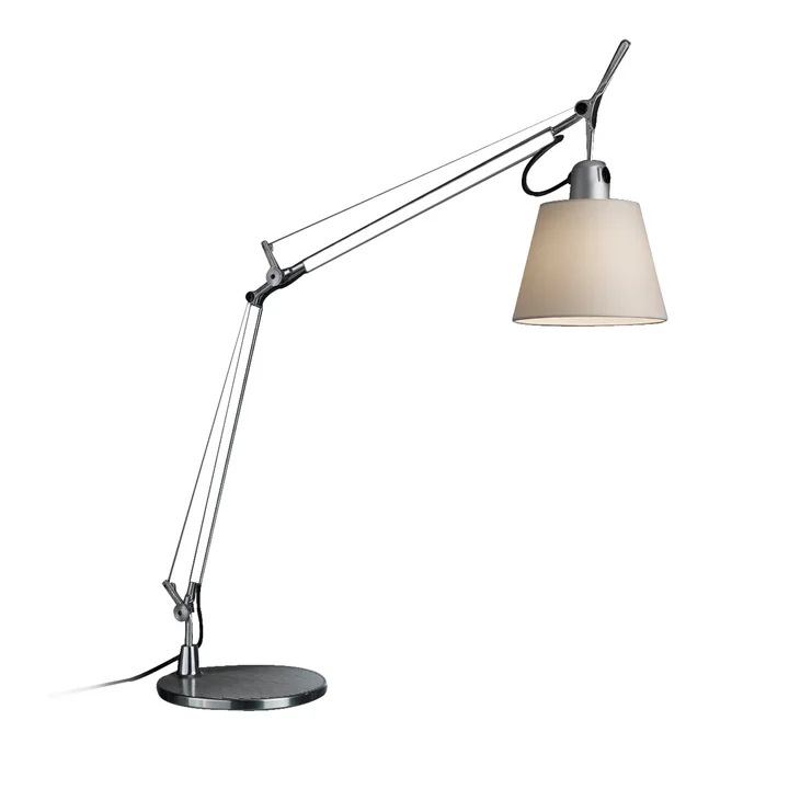 Artemide - Tolomeo Basculante, Body   Schirm aus Pergamentpapier Ø 18 cm