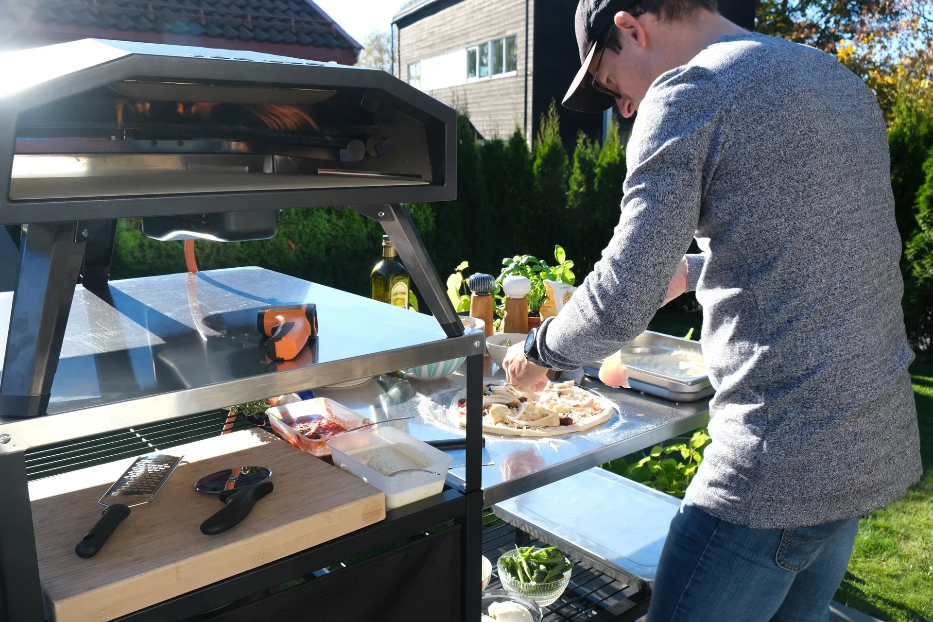 FCC BBQ Pizzaovn Pizza Chef Grande Lengde 36,5 cm